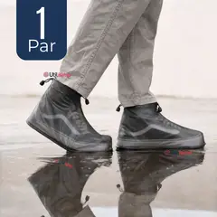 UTILISIMO - Fundas Cubre Calzado Impermeables Aislante Lluvia Azul 1 Par