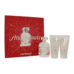 CACHAREL - Set Perfume Anais Anais 3 piezas Mujer (EDT 100 ml + Body Lotion 50 ml + Body Lotion 50 ml)