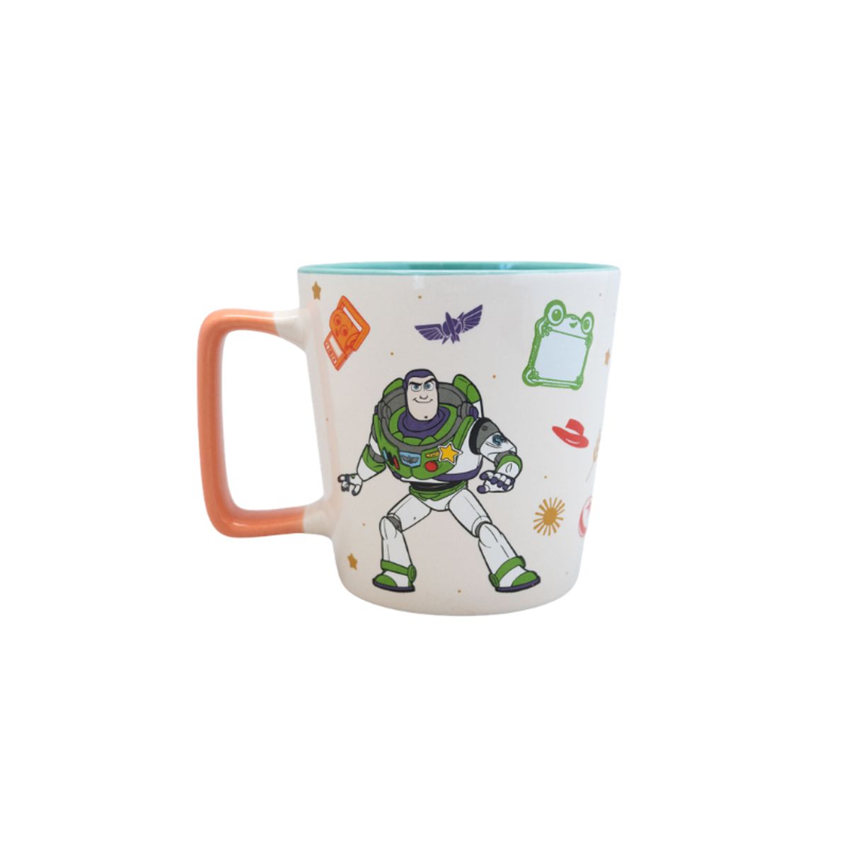 DISNEY - TAZON LUNGO DE CERAMICA JESSIE WOODY BUZZ 350 ML TOY STORY 5
