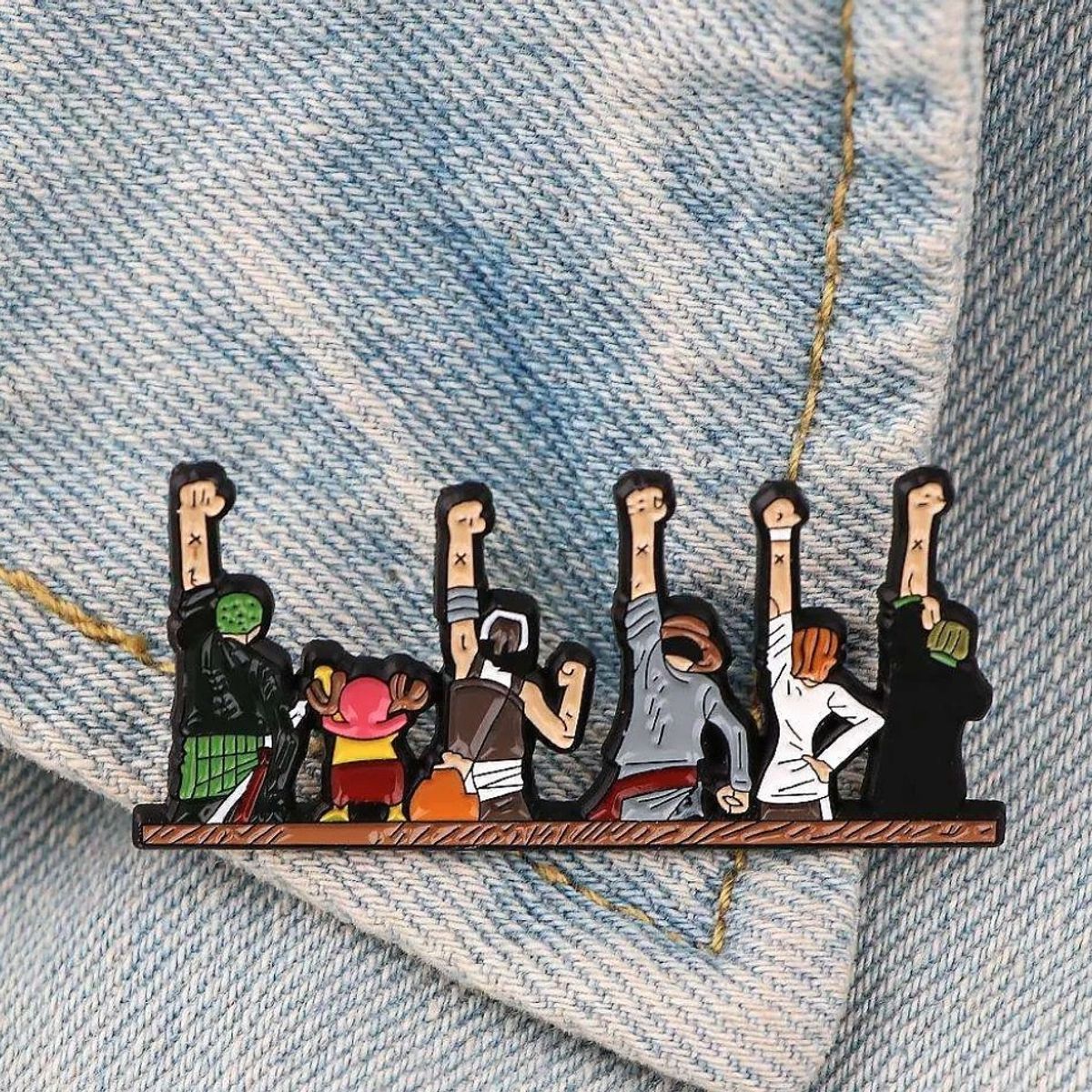 GENERICO - Pin One Piece Luffy Anime Variedades Broches Metálicos