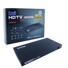 GENERICO - Splitter HDMI 1x8 Seisa 8 Salidas Full HD 3D 4K Divisor TV