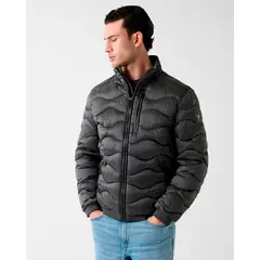 GUESS - Chaqueta Quilted Negro