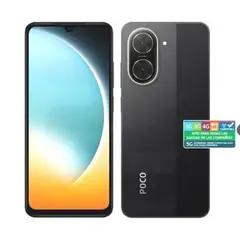 XIAOMI - Poco C71 3gb Ram 64gb Negro Pantalla 6,88 Cámara 32mp