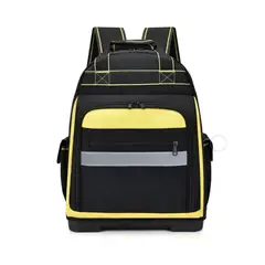 GENERICO - Bolsa Capacidad Mochila Herramientas Con Base De Plástico Negro BELUG