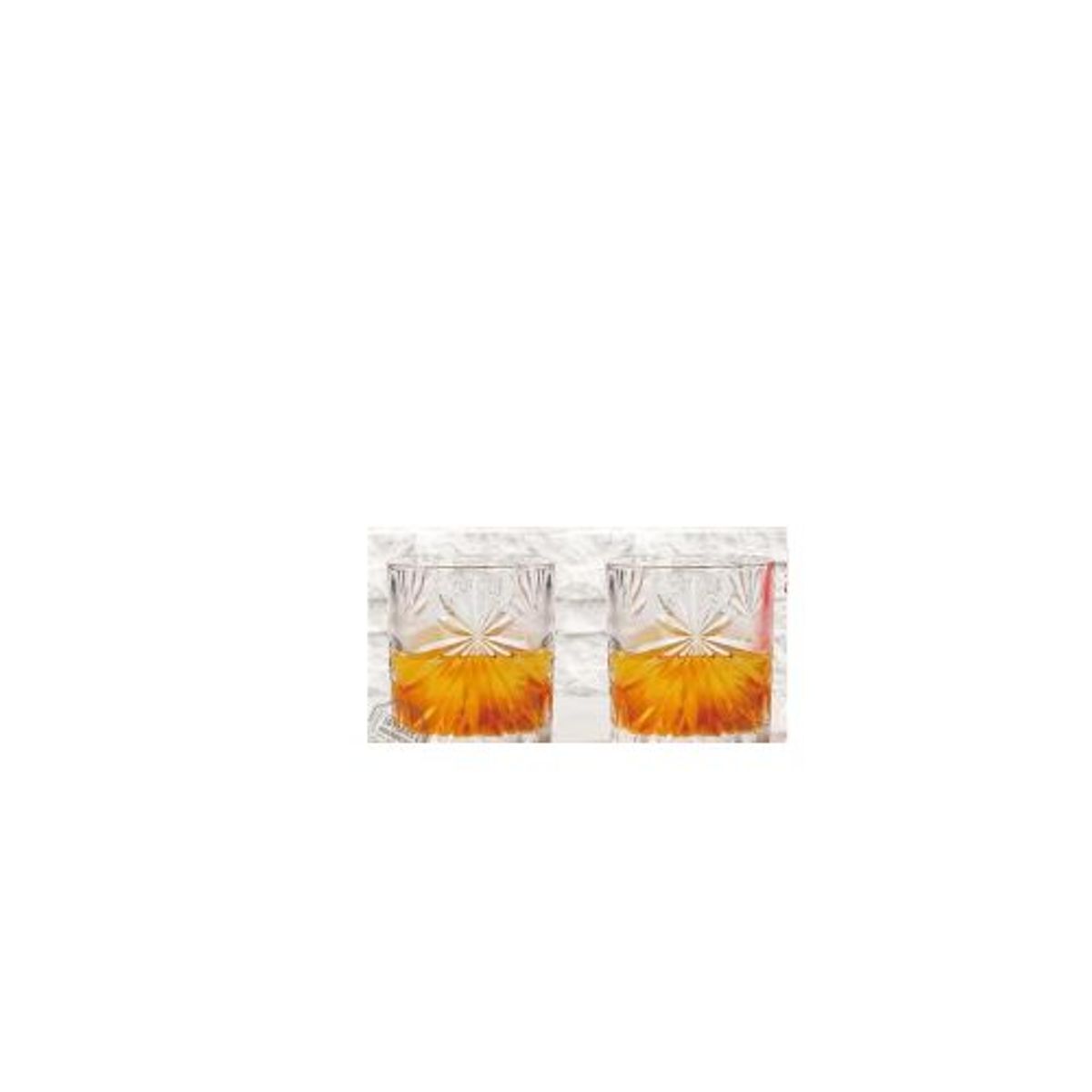 GENERICO - Vaso De Vidrio 8.39.3cm,320ml 6Pcs