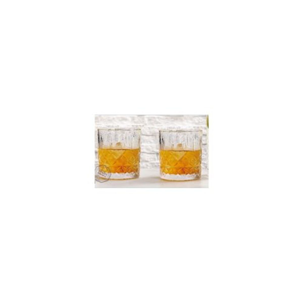 GENERICO - Vaso De Vidrio Para Bebidas 8.39.3cm,320ml 6Pcs