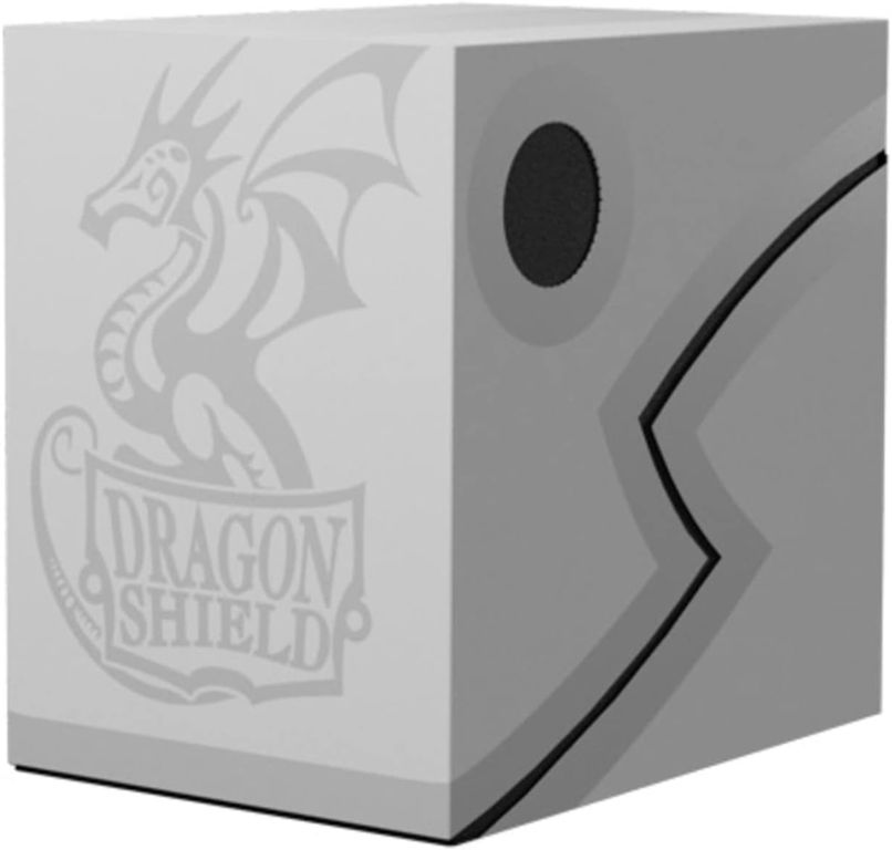 Accesorio - Deckbox Double Shell- Ashen WhiteBlack