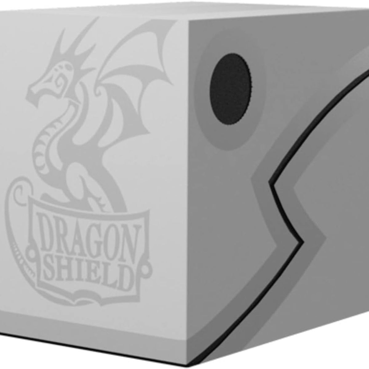 Dragon Shield - Deckbox Dragon Shield Double Shell- Ashen WhiteBlack
