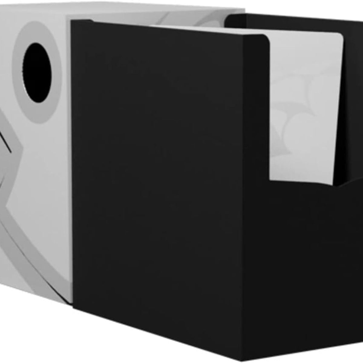 Dragon Shield - Deckbox Dragon Shield Double Shell- Ashen WhiteBlack