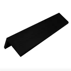 DOER - Esquinero L para Wall Panel WPC Negro Onix, 3X3X240CM