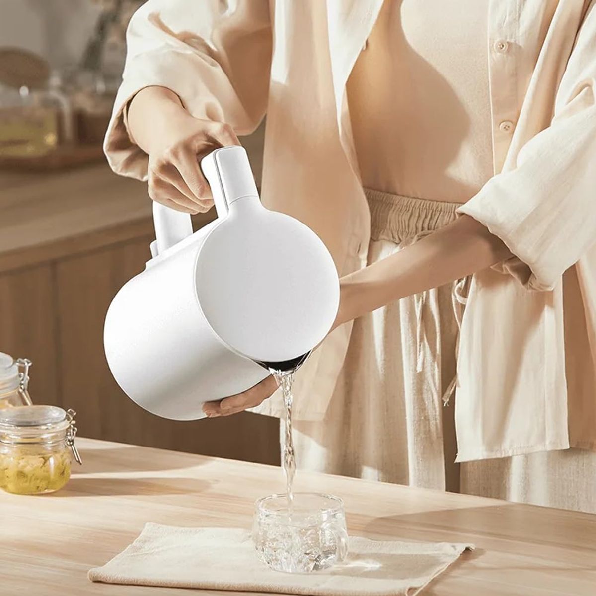 XIAOMI - Hervidor Xiaomi Electric Kettle 2 Lite 1.5l 1500w Acero Inoxidable Doble Capa Seguridad Automática