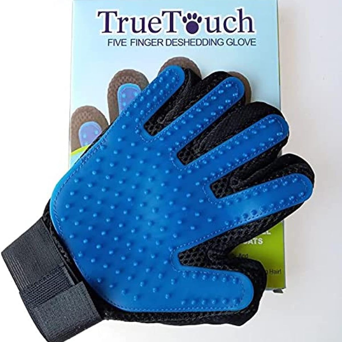 MOVI - PACK 2 GUANTES PARA PEINAR  QUITAR PELOS MASCOTAS PERRO Y GATO