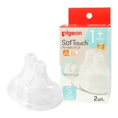 PIGEON - Tetina Repuesto Softouch Anticolico 2 Uni Talla S 1+