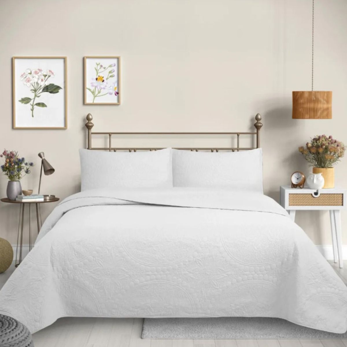 GENERICO - Cubrecama Quilt Reversible Wonder 2 plazas Collection Martiné