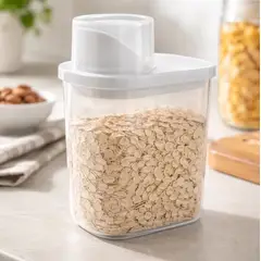 GENERICO - Envase Hermético Plástico 600ml Con Tapa Dosificadora