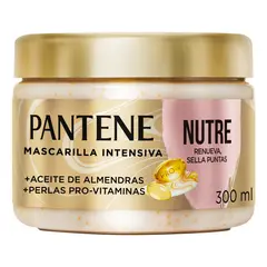 PANTENE - Mascarilla para cabello Nutre y Sella Puntas 300 ml