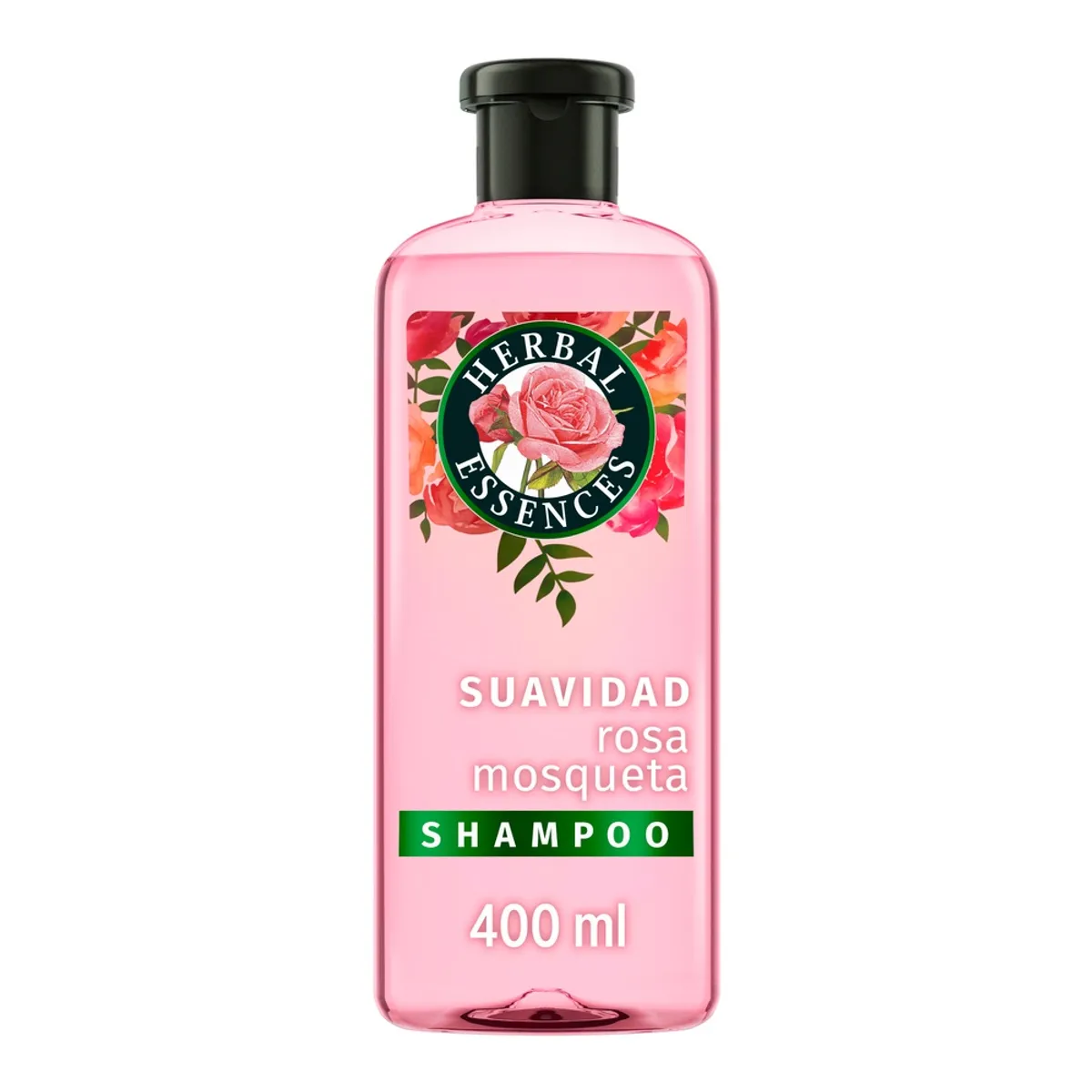 HERBAL ESSENCES - Shampoo Herbal Essences Suavidad Rosa Mosqueta 400 ml