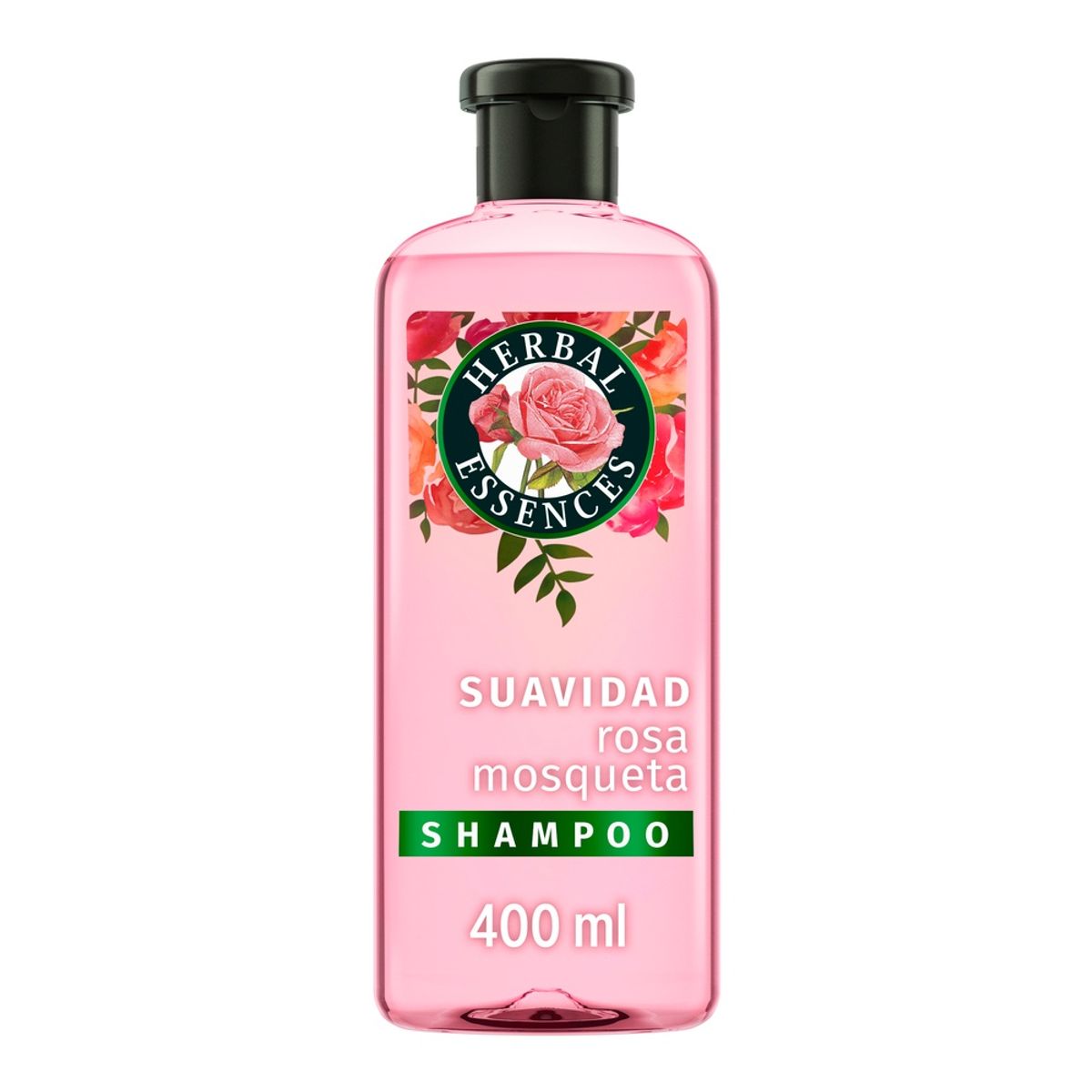 HERBAL ESSENCES - Shampoo Herbal Essences Suavidad Rosa Mosqueta 400 ml