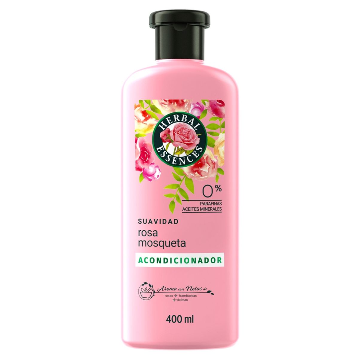 HERBAL ESSENCES - Acondicionador Suavidad Rosa Mosqueta Herbal Essences 400 ml