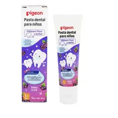PIGEON - Pasta Dental Infantil 1000ppm Fluor 45g Sabor Uva