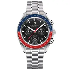 PAGANI - Reloj Design Speedmaster Cronógrafo Cristal de Zafiro Movimiento Japones + Colores