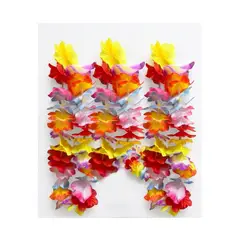 GENERICO - Pack x6 Collares Flores Hawaiano Fiesta tropical
