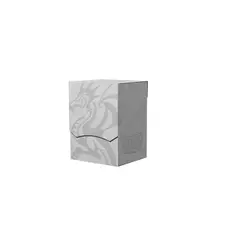 Dragon Shield - Deck Shell 100+ Cartas - Ashen White