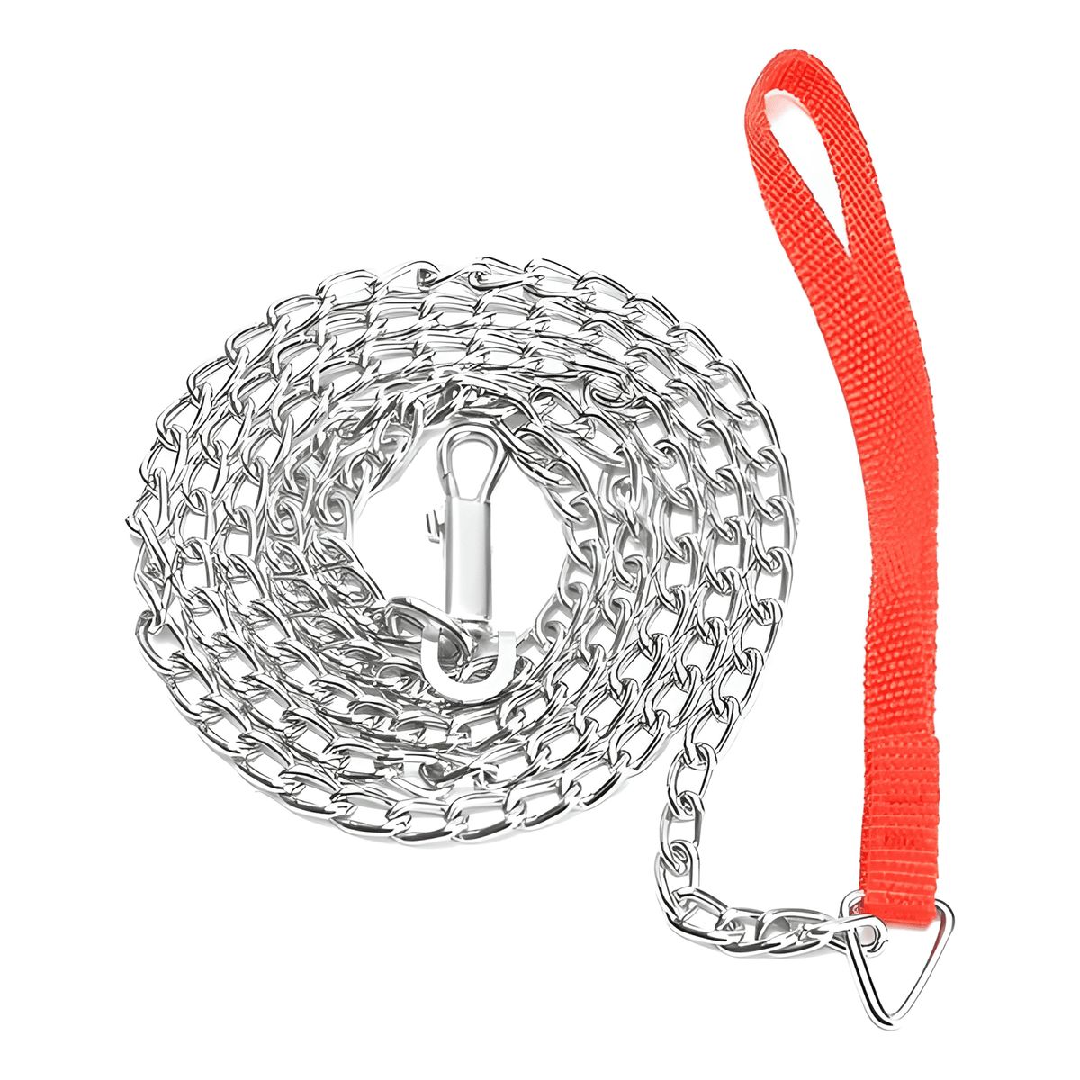 GENERICO - Cadena correa de acero para perros talla XL  codystore