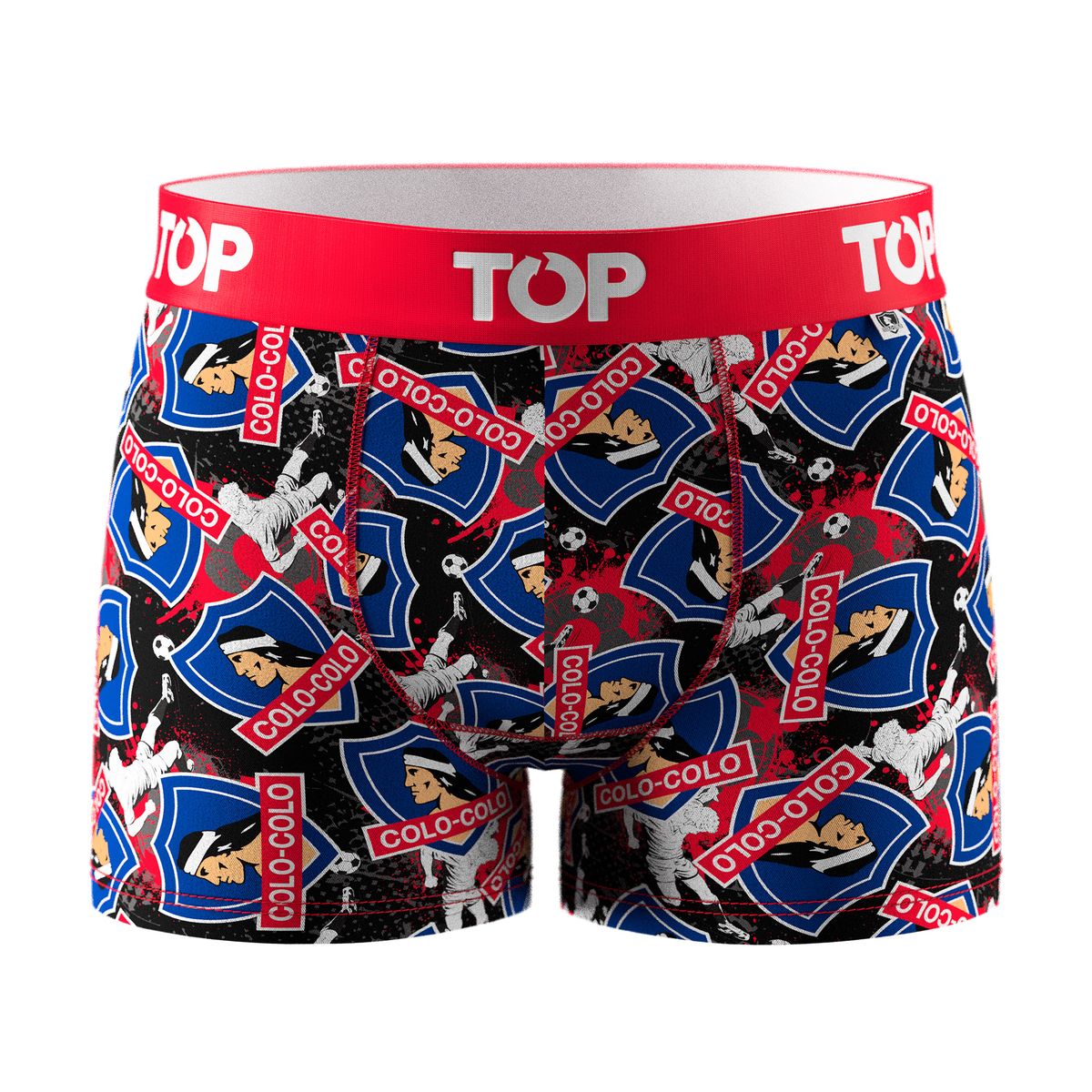 TOP - Bóxer Niño Algodón Colo-Colo Pack 4 C6 Top