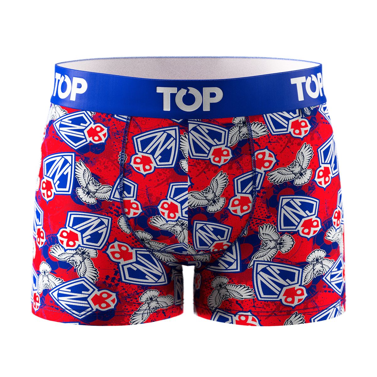 TOP - Bóxer Niño Algodón Universidad de Chile Pack 4 C6 Top