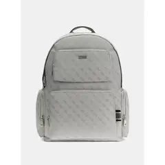GUESS - Mochila Boston Backpack Gris