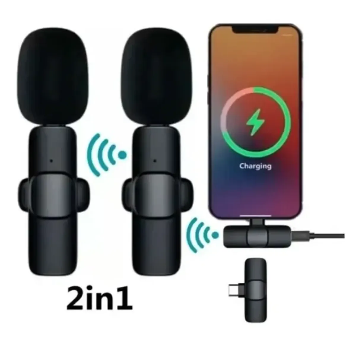 IRM - Micrófonos Inalámbricos K9 Sonido Claro Entrevistas Y Podcas