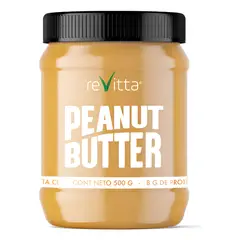 REVITTA WELLNESS - Mantequilla De Mani Peanut Butter 500 Grs.