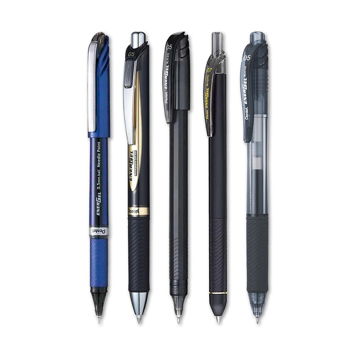 PENTEL - Set 5 Lápiz Gel Colección Pentel