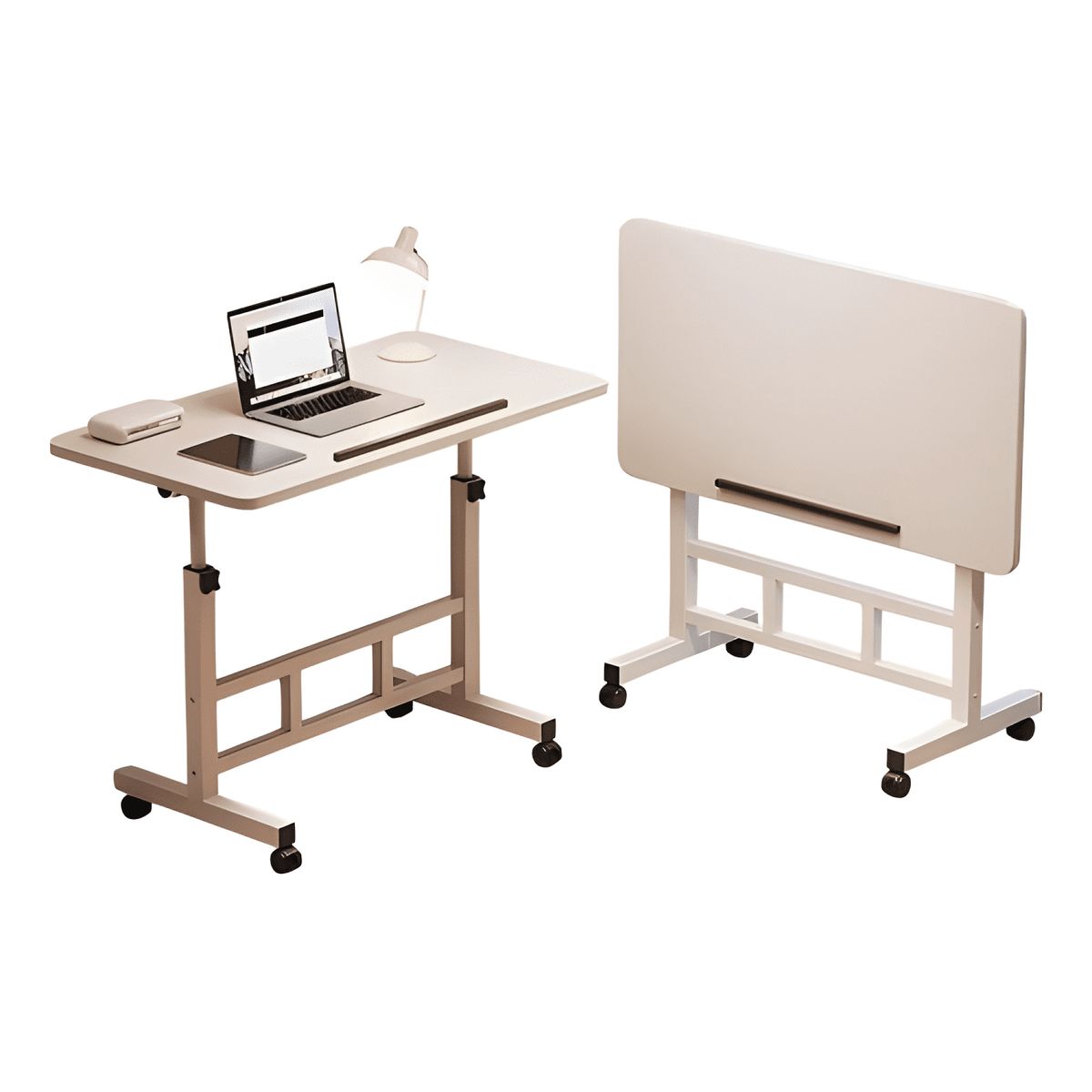 GENERICO - Escritorio plegable hatch 80x40cm con barrera antideslizante