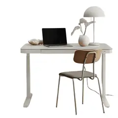 GENERICO - Escritorio home office cosmo eléctrico form Blanco 6