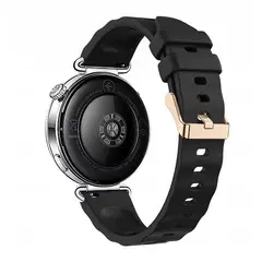 GENERICO - Correa Silicona Para Huawei Watch Gt6 41mm Negro