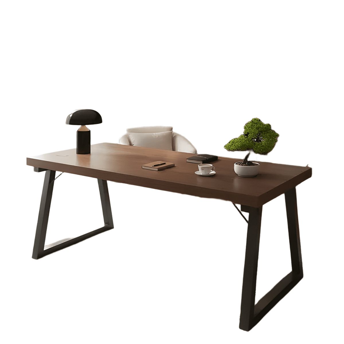 GENERICO - Escritorio pata metal oficina 100x60x75cm gruesa 30mm 13