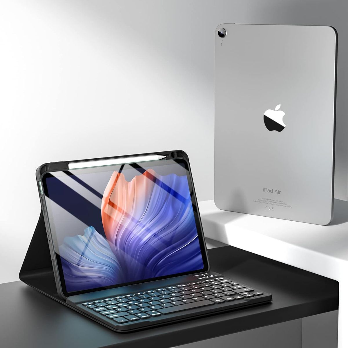 GENERICO - Carcasa Teclado Bluetooth para iPad Air 11 M4/ M3/M2