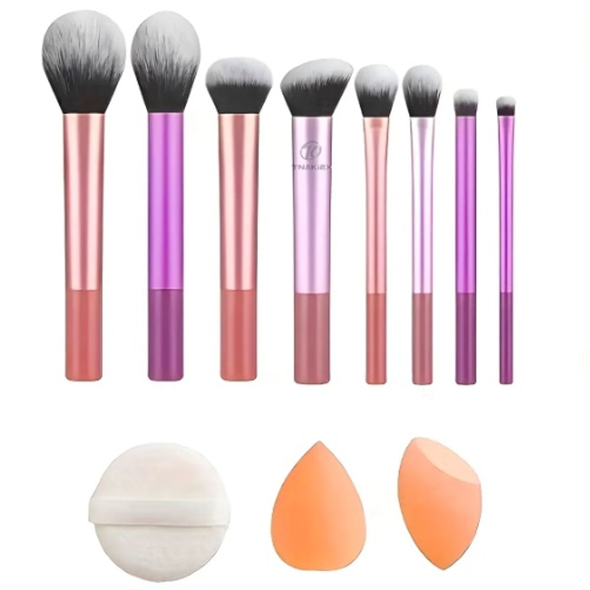 GENERICO - 11pzs Brochas De Maquillaje