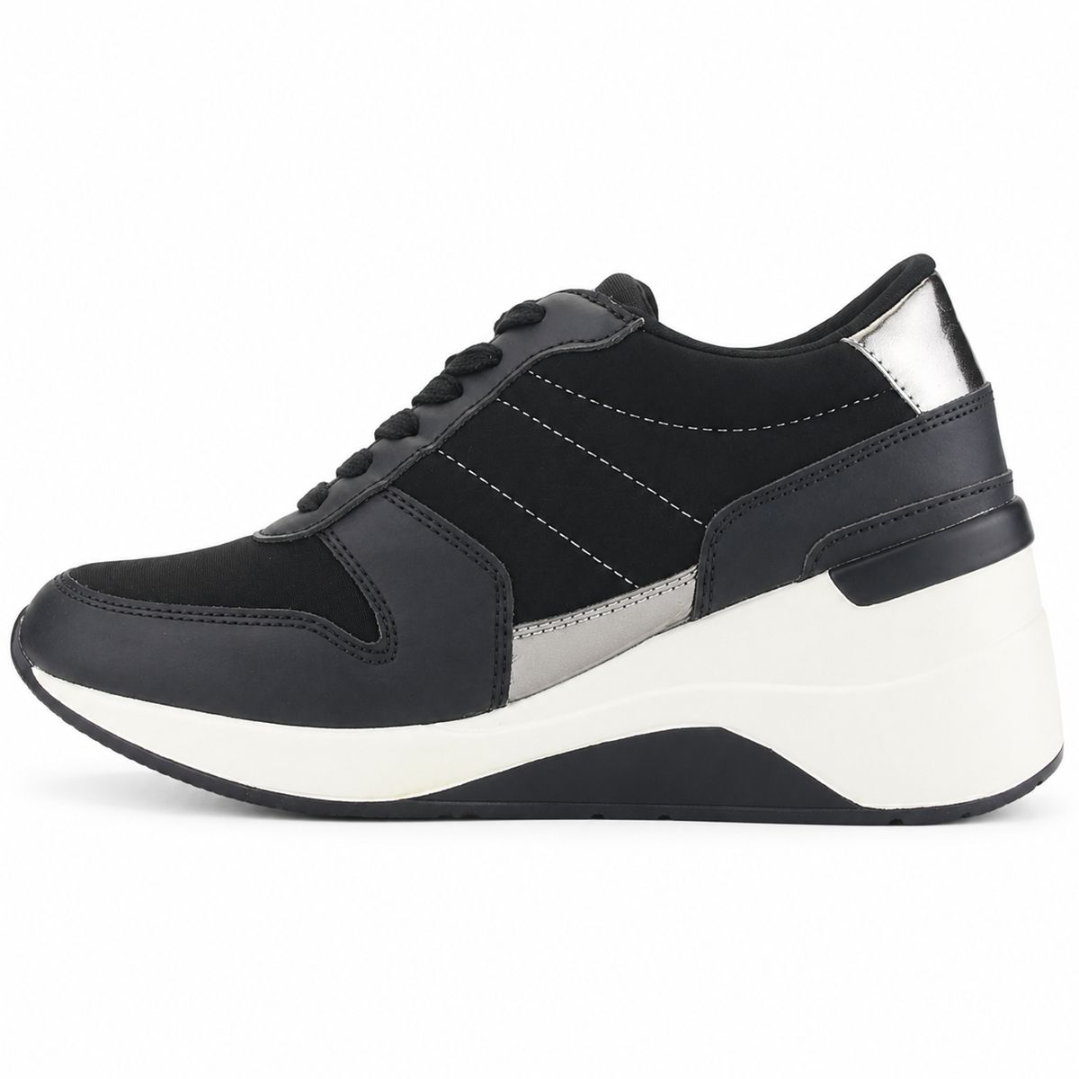 FUNWAY - Zapatilla Negro Mujer Urbano Funway Saly
