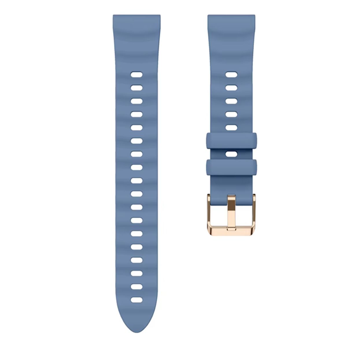 GENERICO - Correa Silicona Para Huawei Watch Gt6 41mm Azul Acero