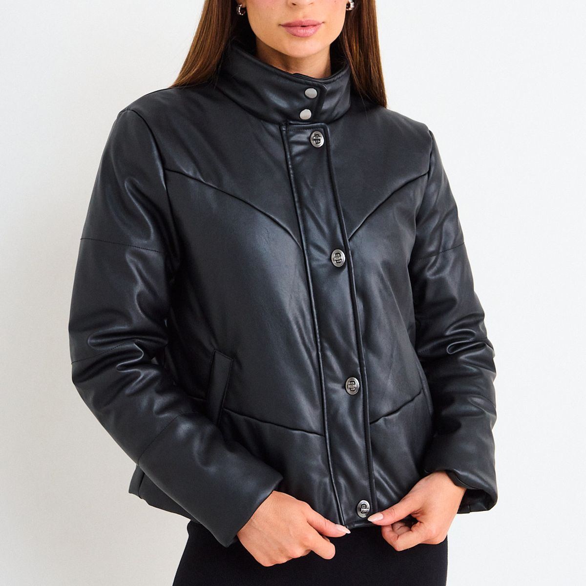 ASH - Chaqueta De Pu Mujer Negro Ash