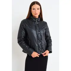 ASH - Chaqueta De Pu Mujer Negro