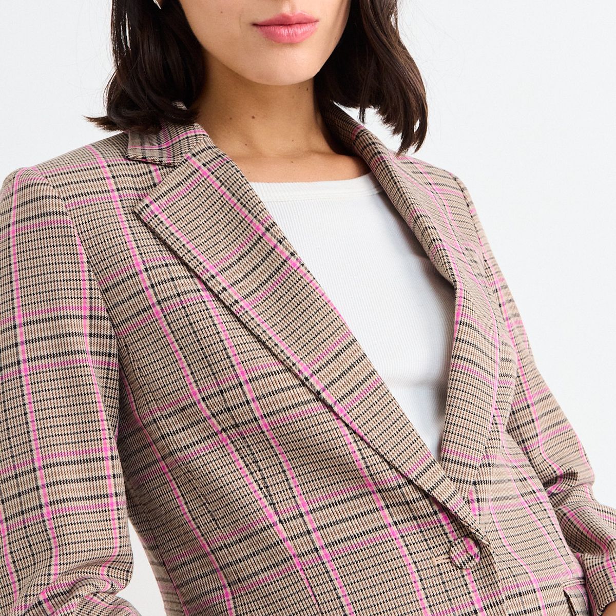 IO - Blazer Fantasia Mujer Rosa Io