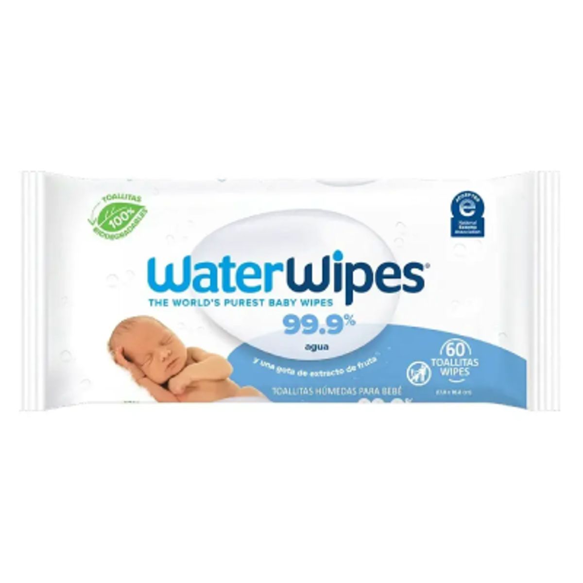 WATER WIPES - Toallitas Húmedas Waterwipes X 60un