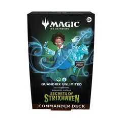 WIZARDS OF THE COAST - MTG Secrets of Strixhaven Commander Deck - Quandrix Unlimited Inglés