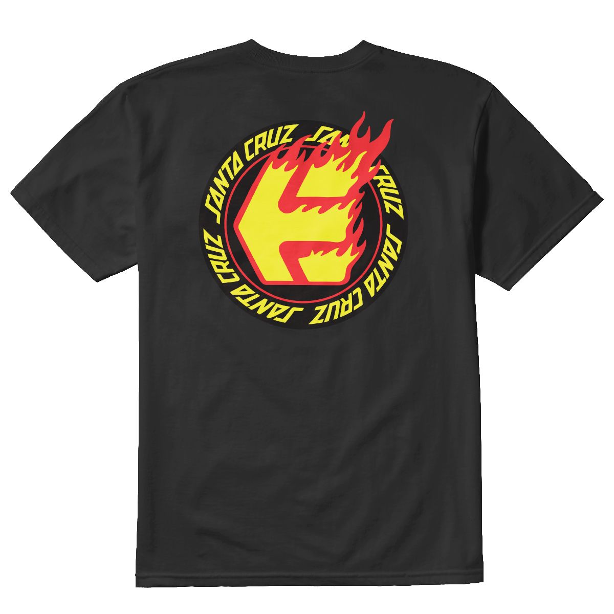 ETNIES - Polera Etnies Santa Cruz Flame Black