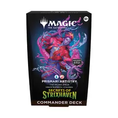 WIZARDS OF THE COAST - MTG Secrets of Strixhaven Commander Deck - Prismari Artistry Inglés