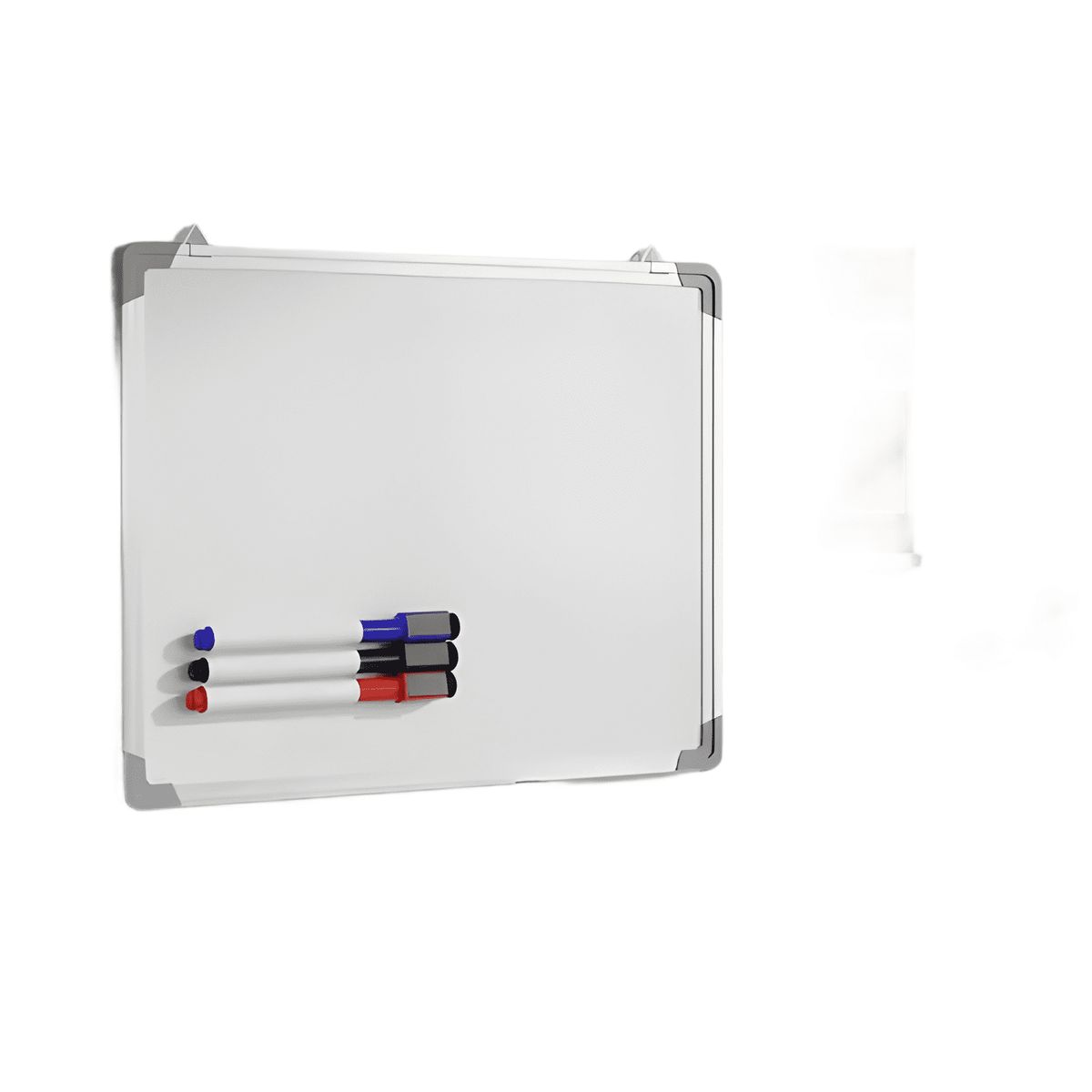 GENERICO - Pizarra acrílica blanca 60x40 borrador + plumones 3